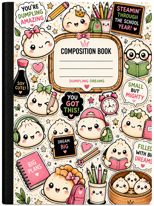 Dumplings Composition Book