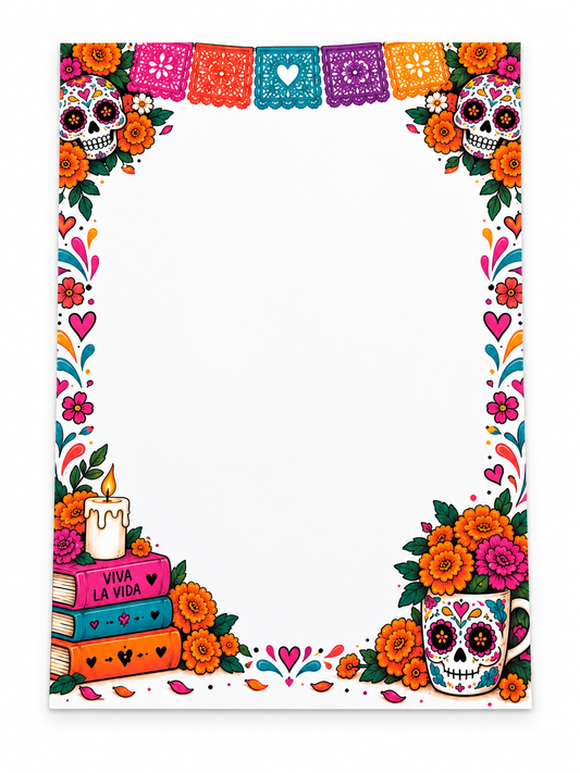 Dia De Los Muertos Notepad
