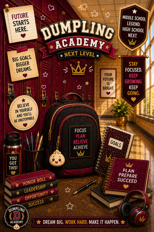8th Grade Dumpling Academy Composition Book