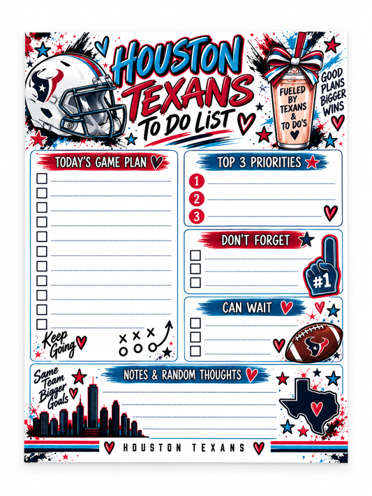 Texans To Do List