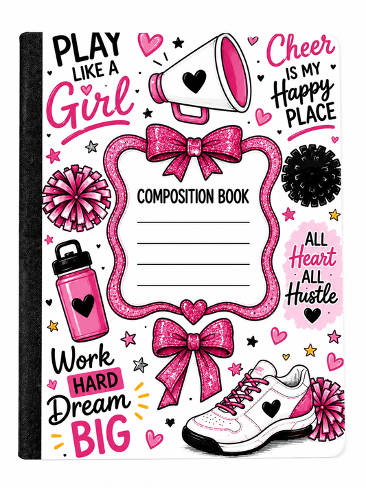Cheerleading Composition Book