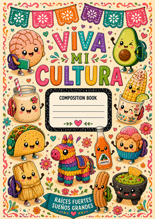 Viva Mi Cultura Composition Book
