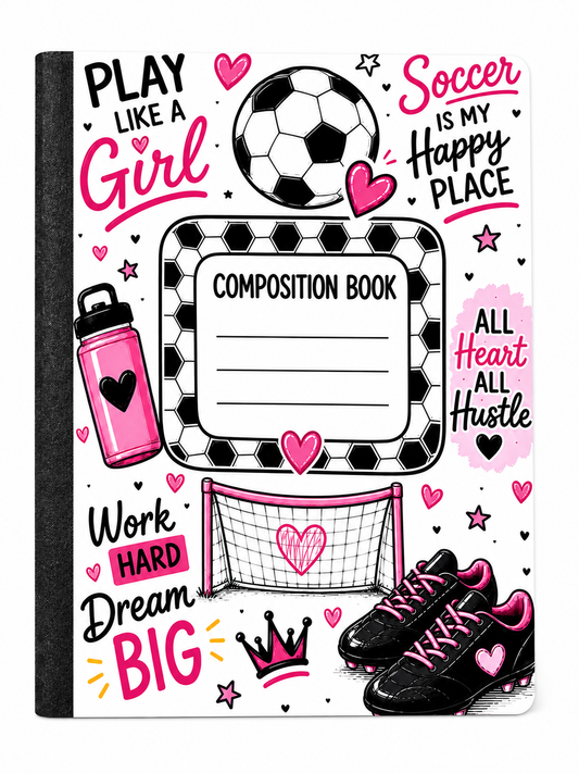 Soccer Composition Book