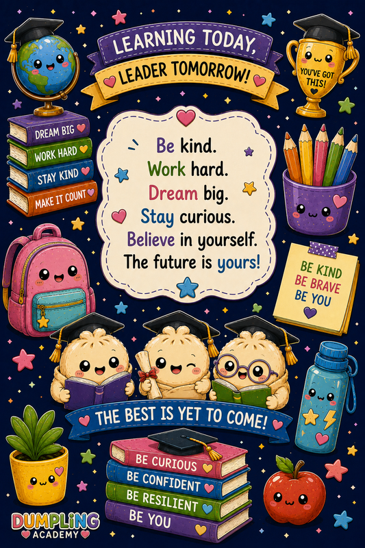 5th Grade Dumpling Academy Composition Book