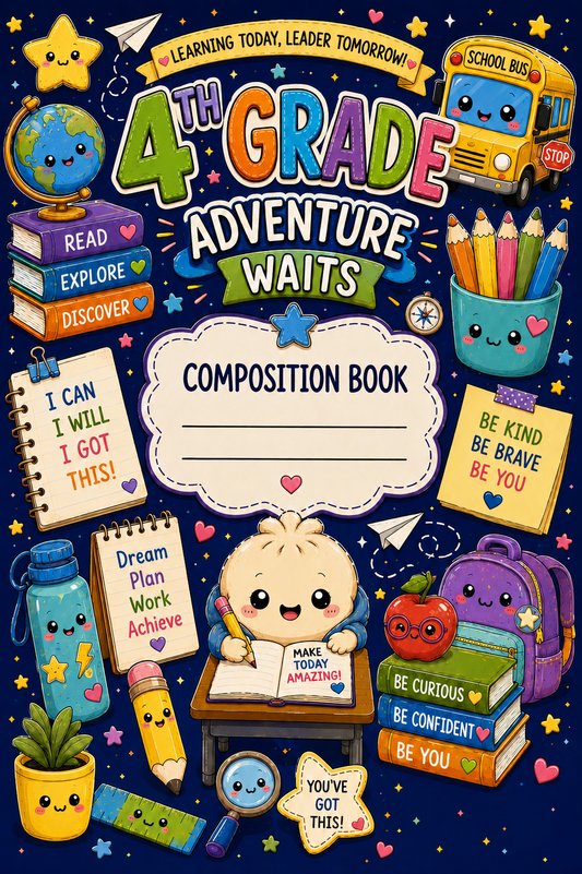 4th Grade Dumpling Academy Composition Book