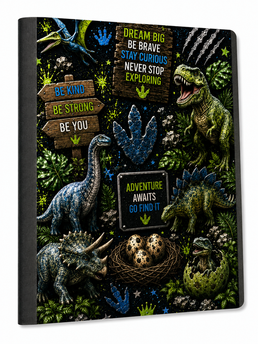 Dinosaur Composition Book