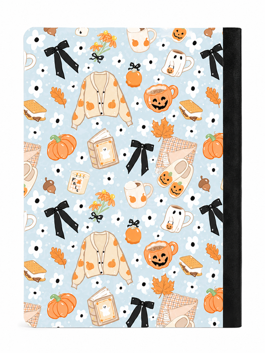 Halloween Blue Pastel Composition Book