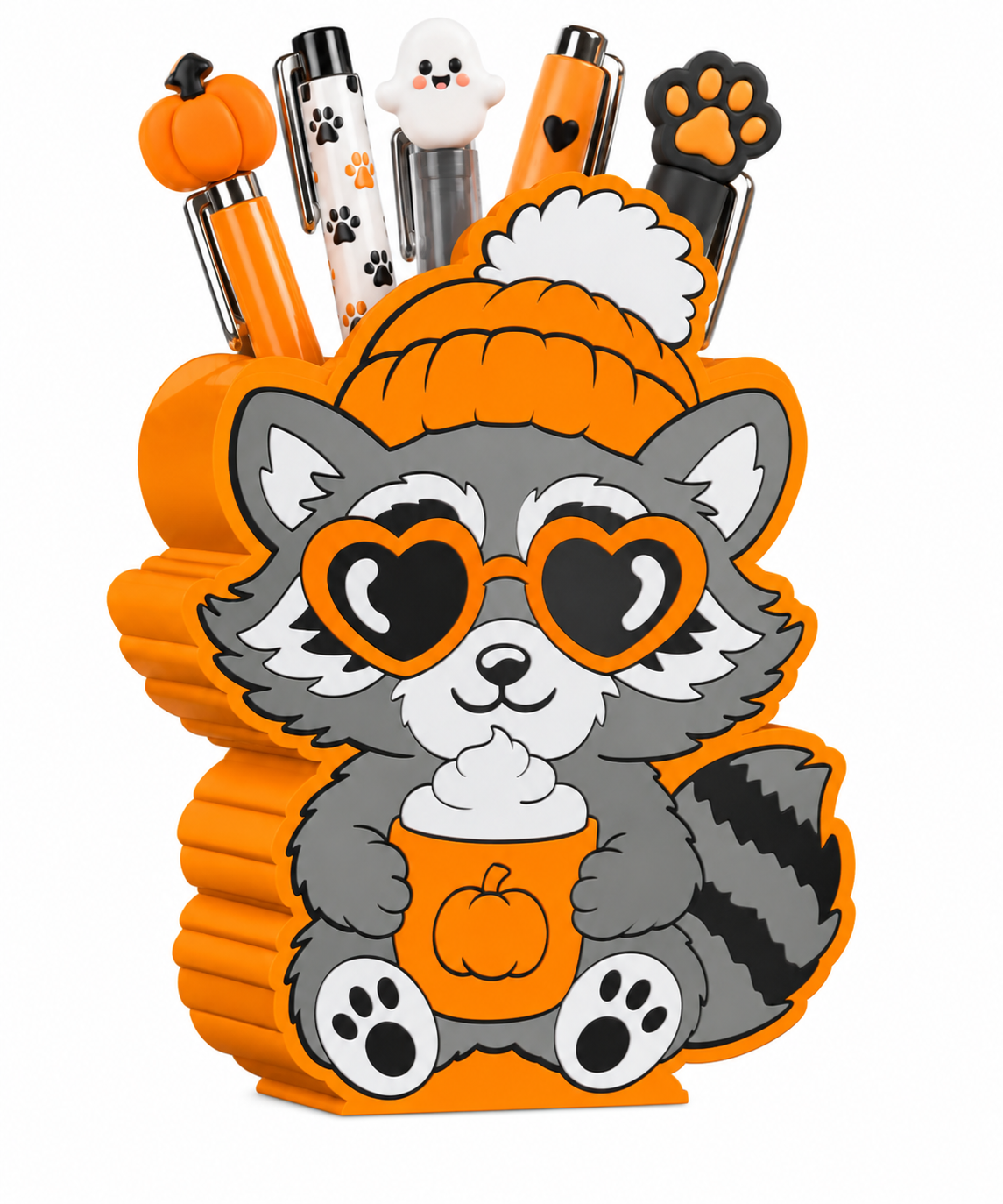 Raccoon Pen Holder