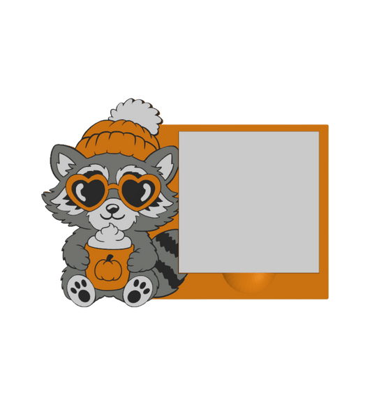 Raccoon Sticky Note Holder