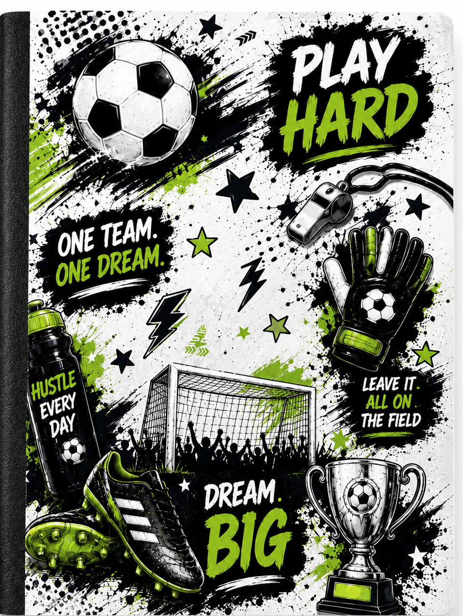 Soccer B. Composition Book