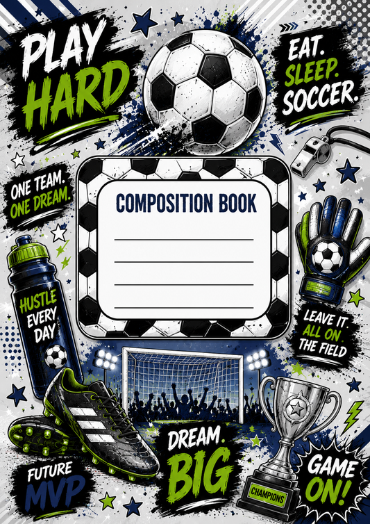 Soccer B. Peel and Stick