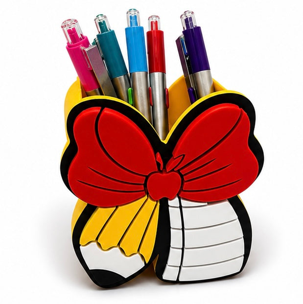 Pencil Paper Bow Pen Holder