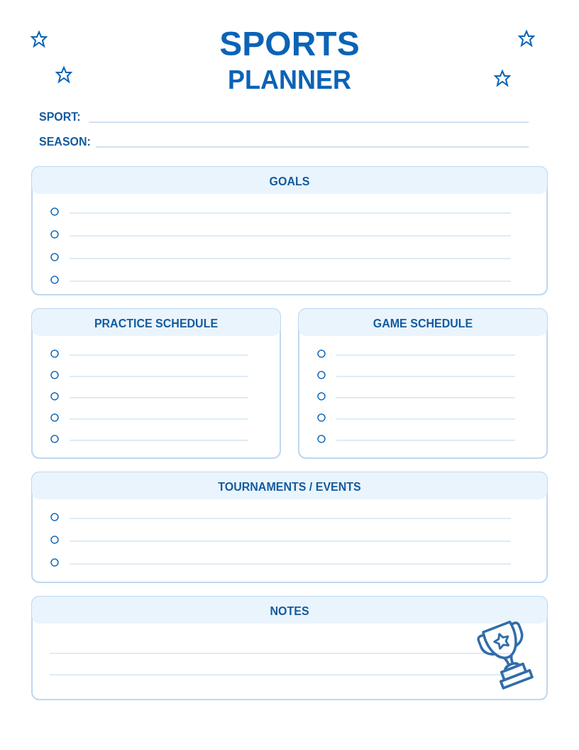 Kids Planner