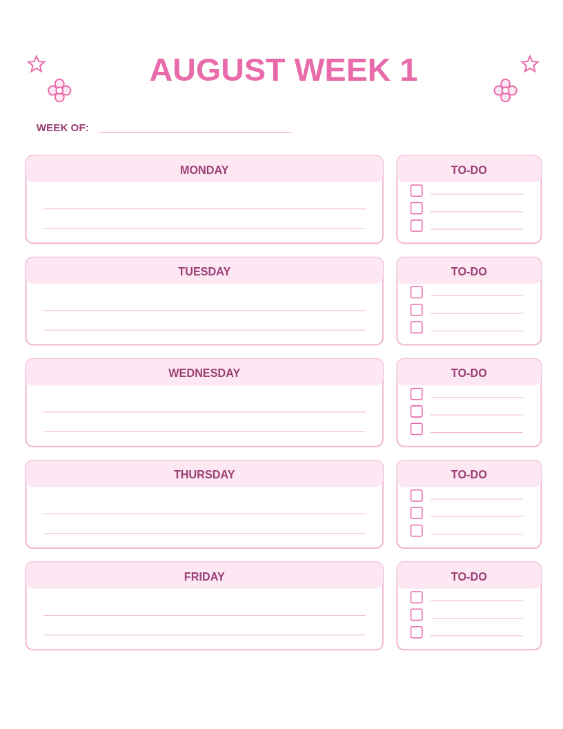 Kids Planner