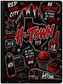 H-Town Red Composition Book