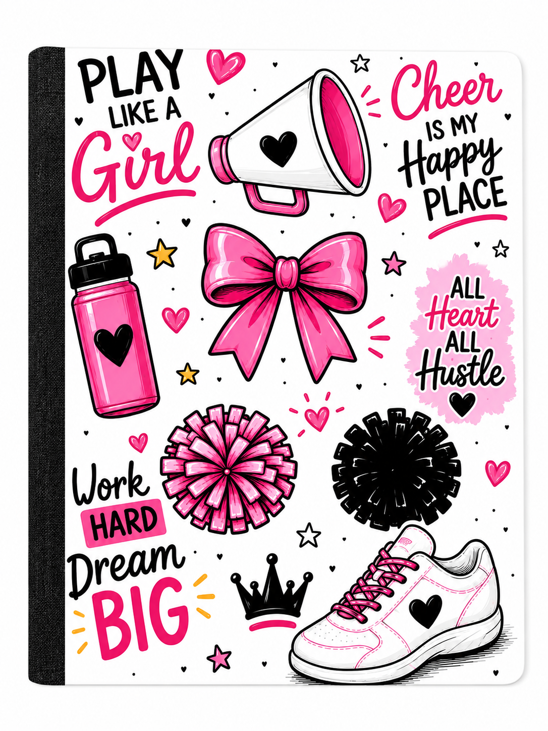 Cheerleading Composition Book