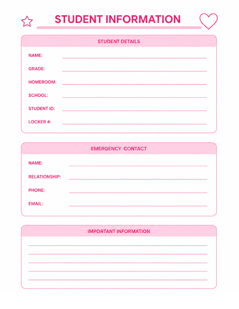 Kids Planner