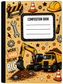 Escavators Composition Book