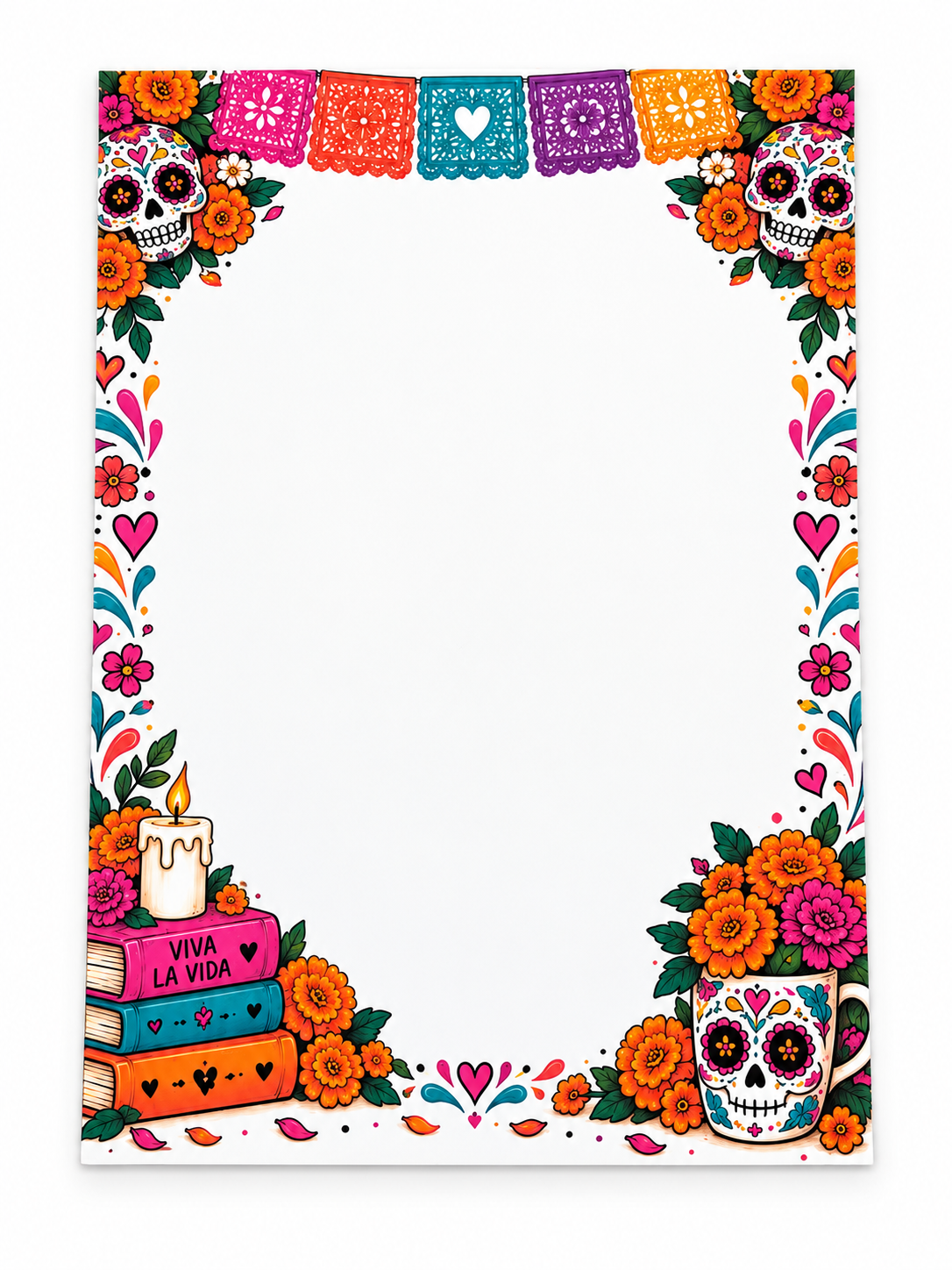 Dia De Los Muertos Notepad