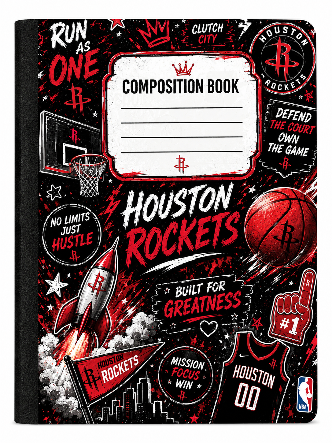 Basketball R. Composition Book
