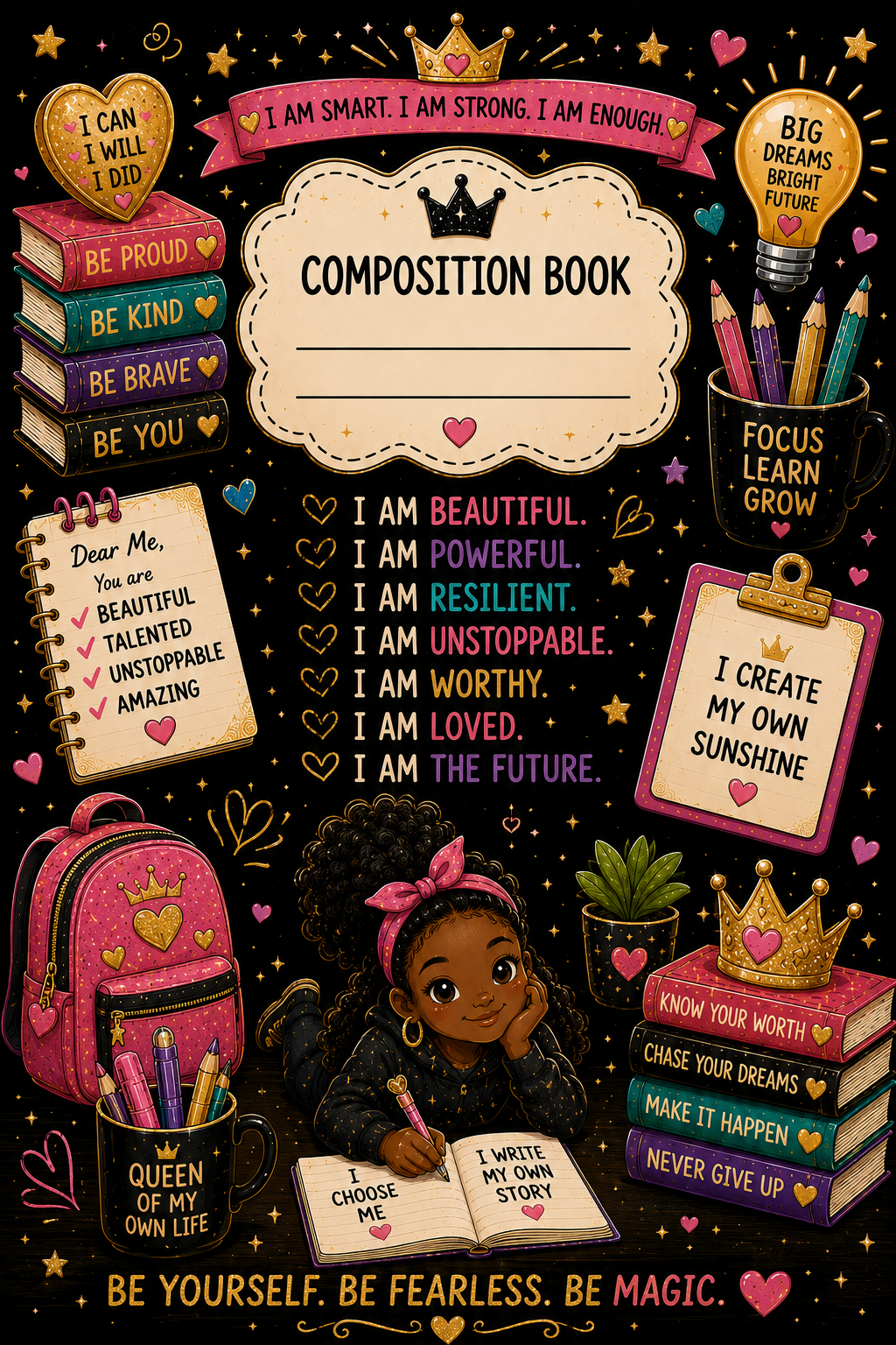 I Am Composition Book