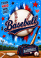 Baseball Peel and Stick