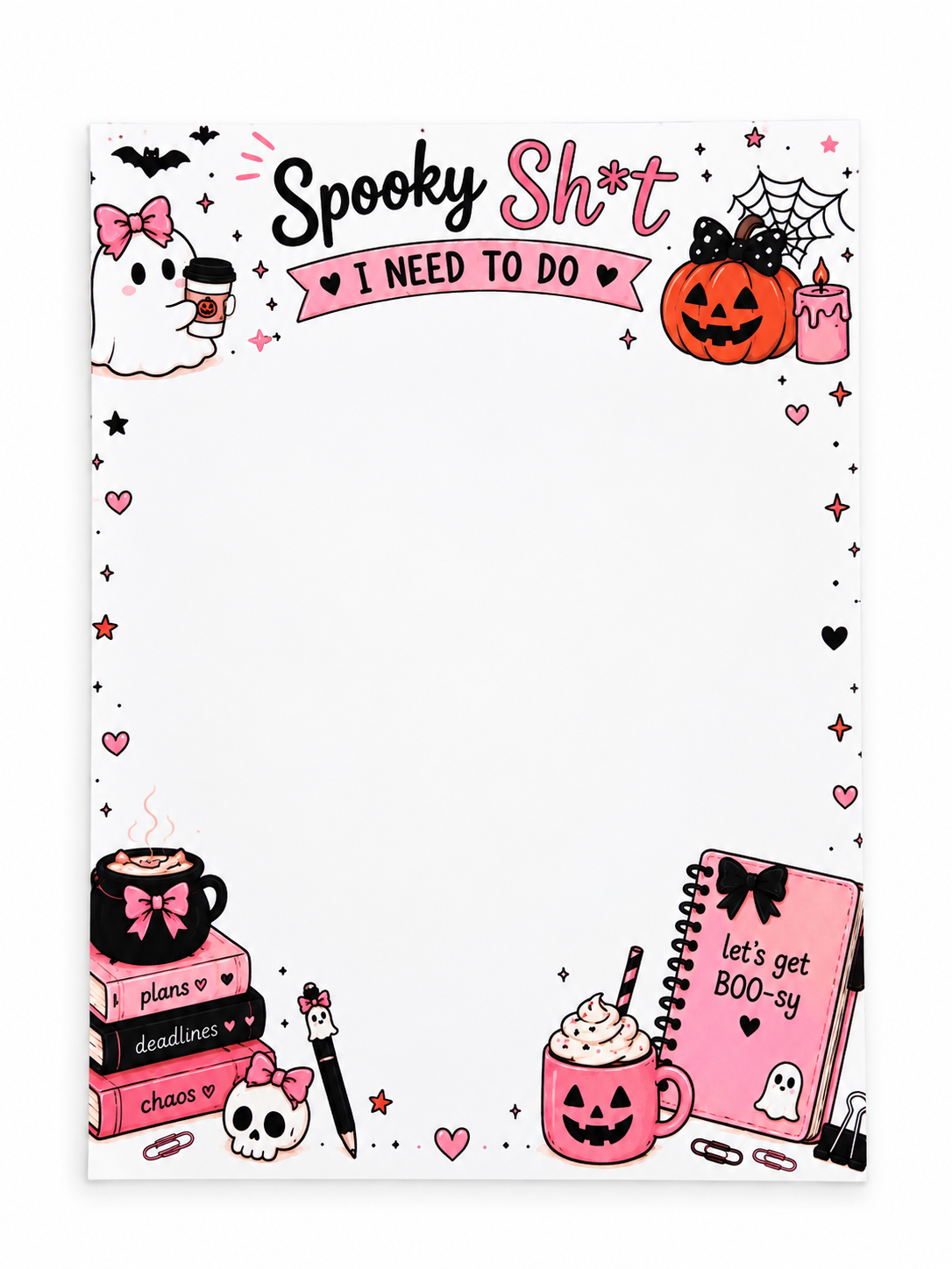 Spooky Sh*t Notepad