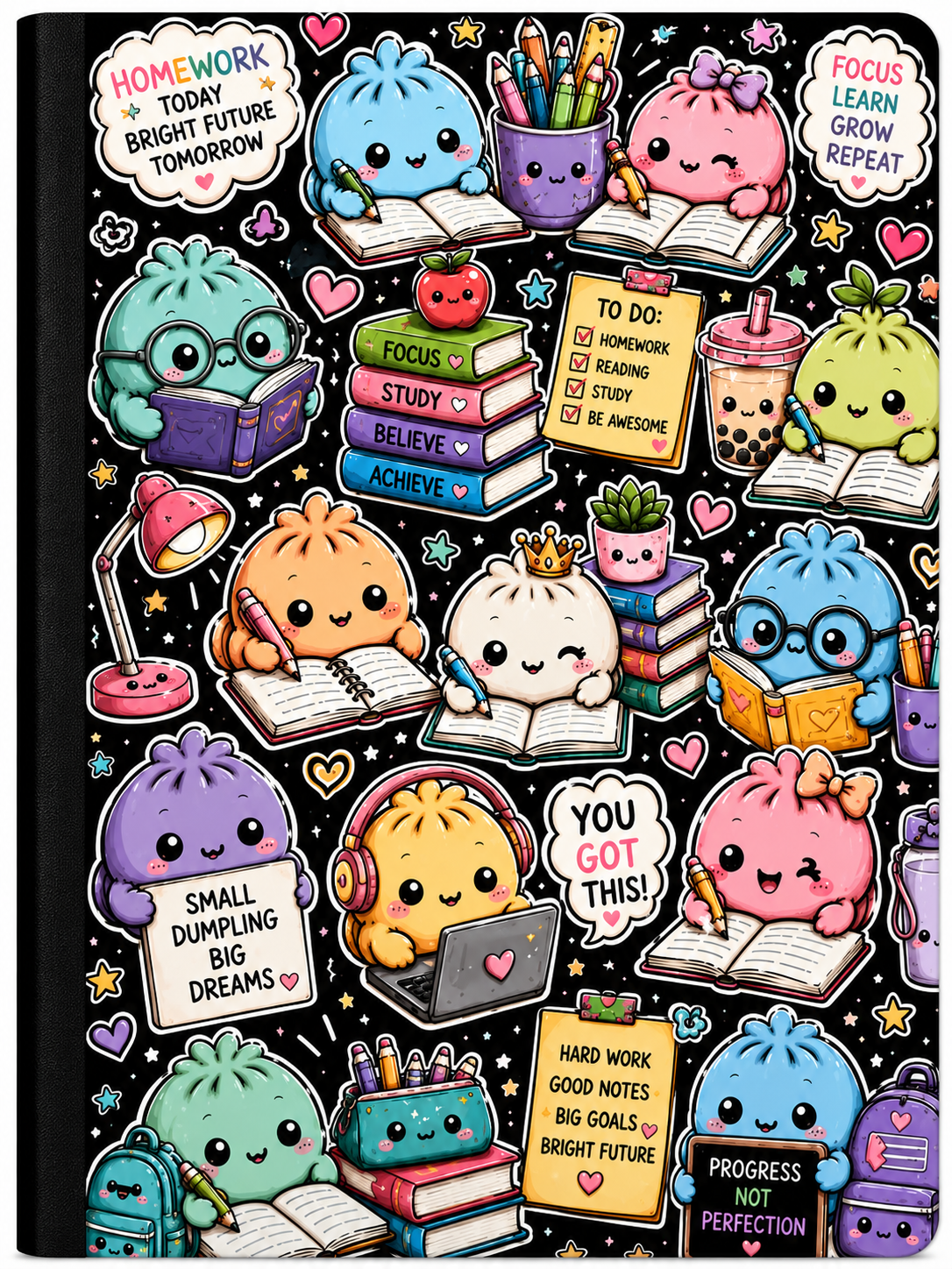Colorful Dumplings Composition Book