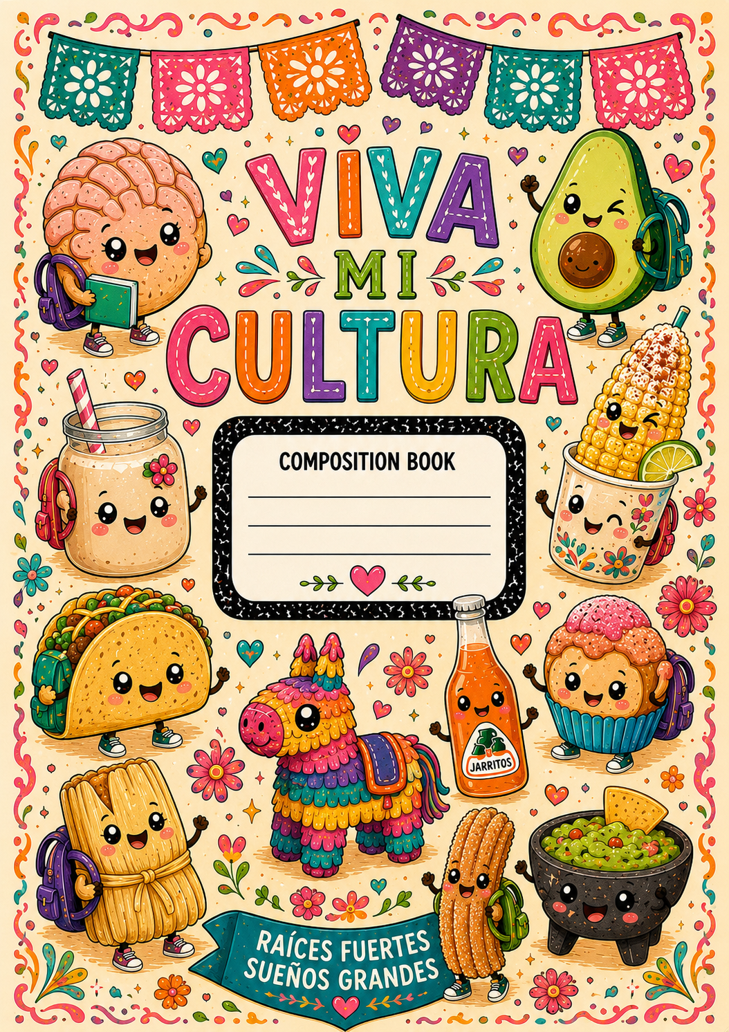 Viva Mi Cultura Composition Book