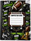 Football Composition Book