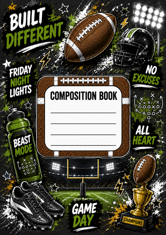 Football Peel and Stick