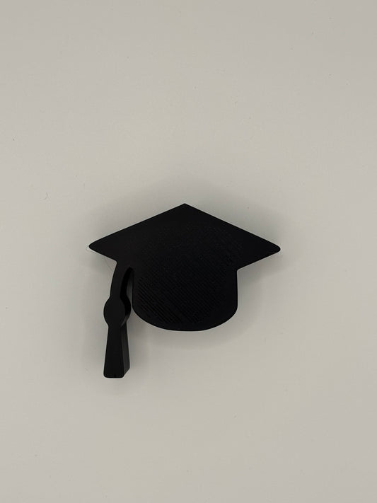 Graduation Cap Straw Topper 10mm