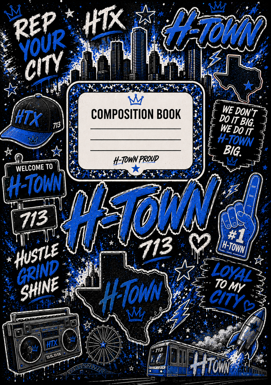 H-Town - Blue Peel and Stick