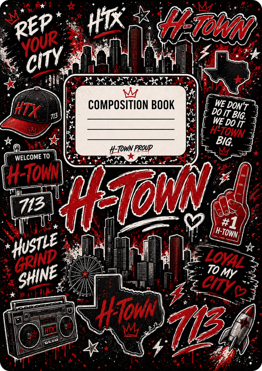 H-Town - Red Peel and Stick