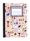 Halloween Pink Pastel Composition Cover