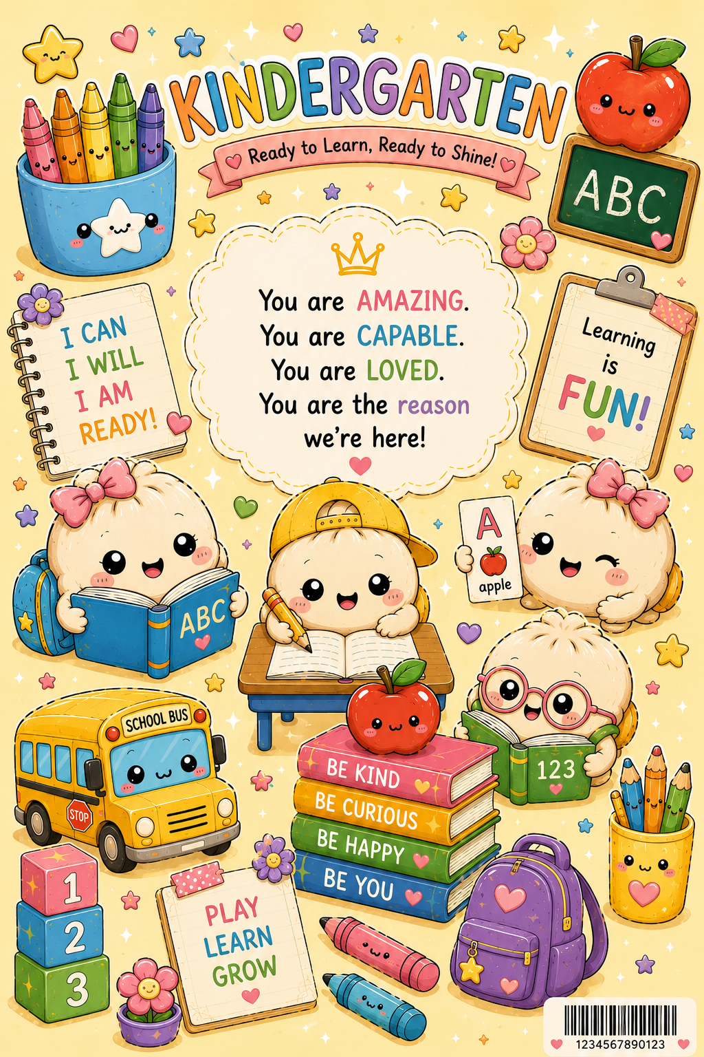 Kindergarten Dumpling Academy Composition Book