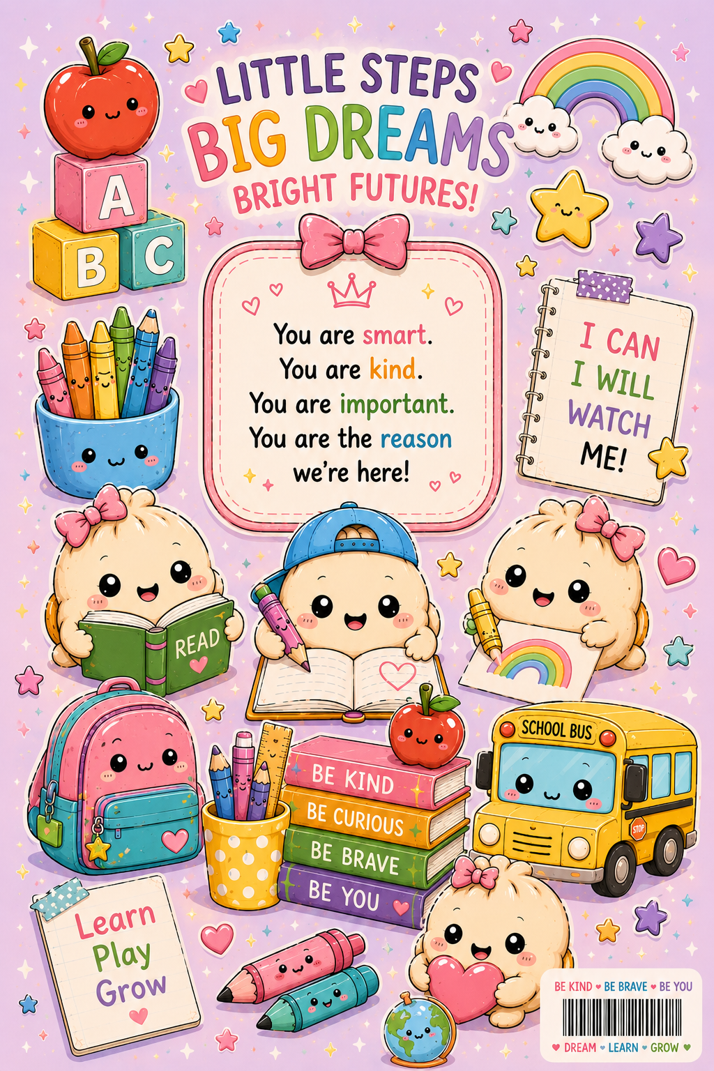 Pre-K Dumpling Academy Composition Book