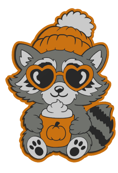 Raccoon Trinket Tray