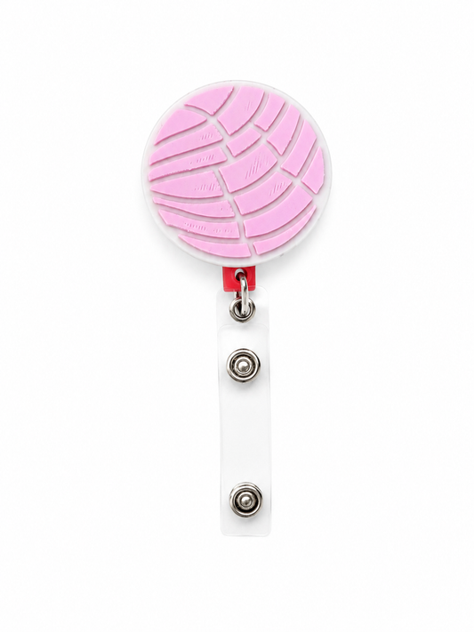 Round Concha Badge Reel